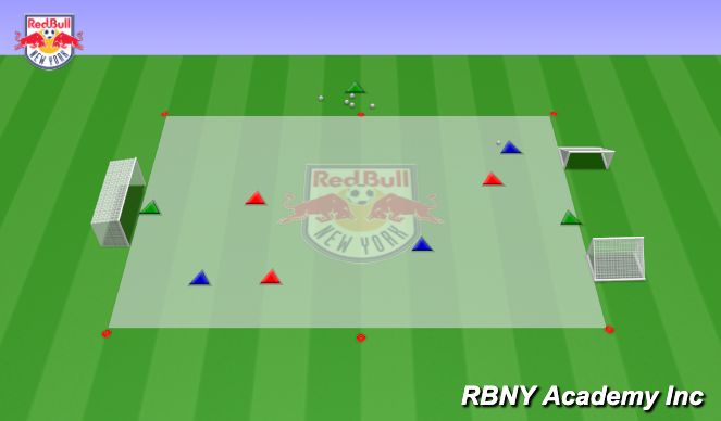 Football/Soccer Session Plan Drill (Colour): Match