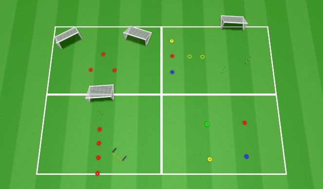 Football/Soccer Session Plan Drill (Colour): Screen 1