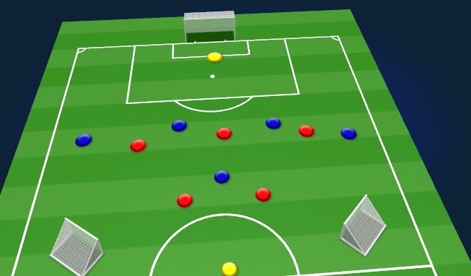 Football/Soccer Session Plan Drill (Colour): Screen 3