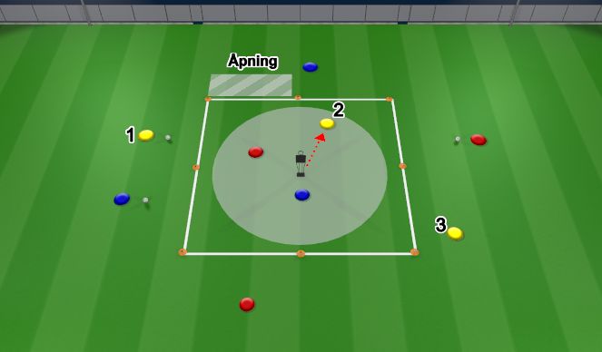 Football/Soccer Session Plan Drill (Colour): Screen 1