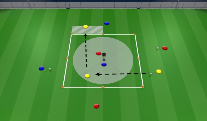 Football/Soccer Session Plan Drill (Colour): Screen 4
