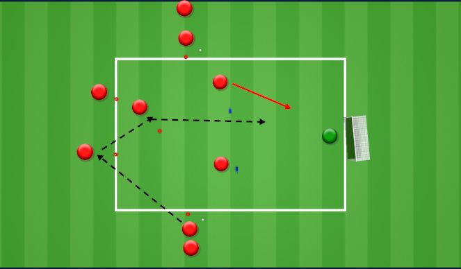 Football/Soccer Session Plan Drill (Colour): Screen 1