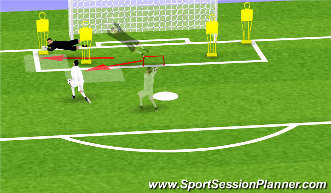 Football/Soccer Session Plan Drill (Colour): Screen 4