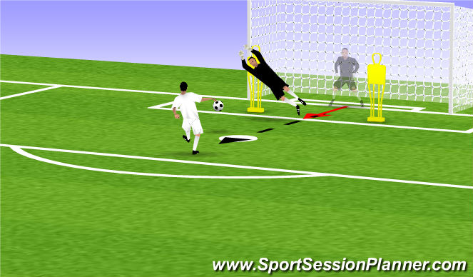 Football/Soccer Session Plan Drill (Colour): Screen 5