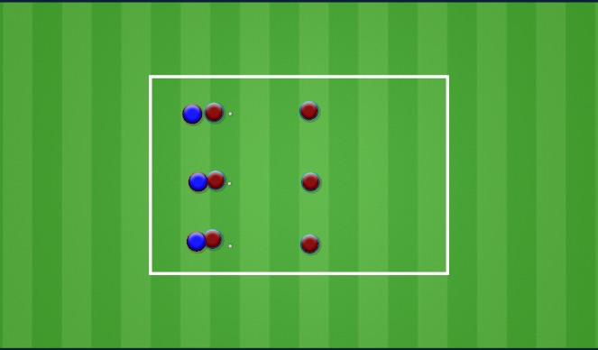 Football/Soccer Session Plan Drill (Colour): Passing Under Pressure