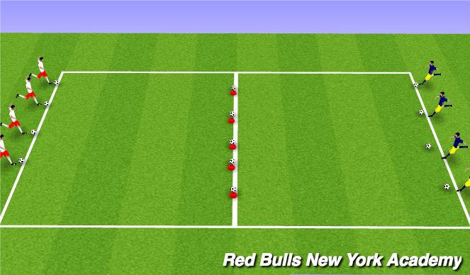 Football/Soccer Session Plan Drill (Colour): Main Theme