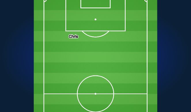 Football/Soccer Session Plan Drill (Colour): Warm-Up