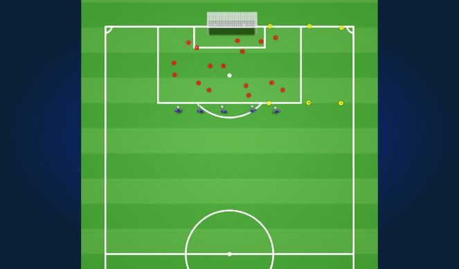 Football/Soccer Session Plan Drill (Colour): Screen 1
