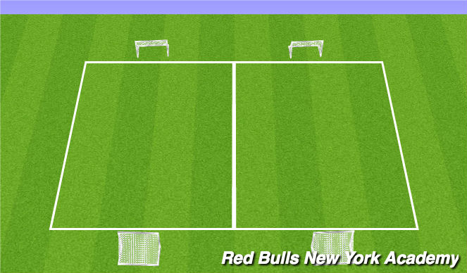 Football/Soccer Session Plan Drill (Colour): Tournament