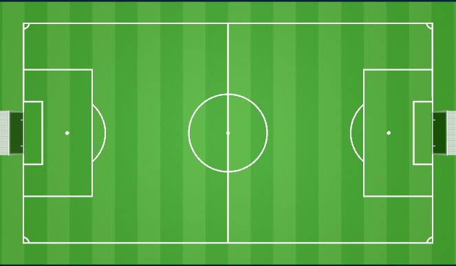 Football/Soccer Session Plan Drill (Colour): Passing and Moving