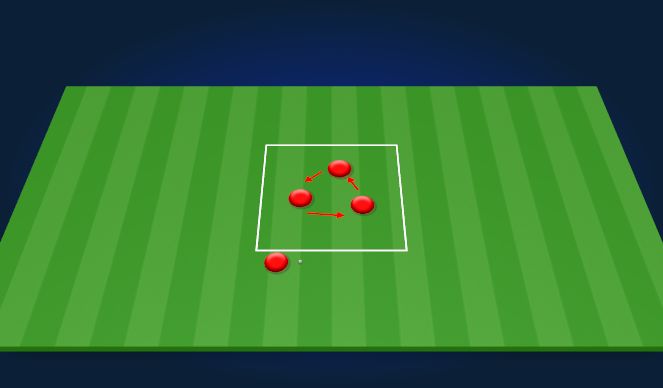Football/Soccer Session Plan Drill (Colour): Animation 1