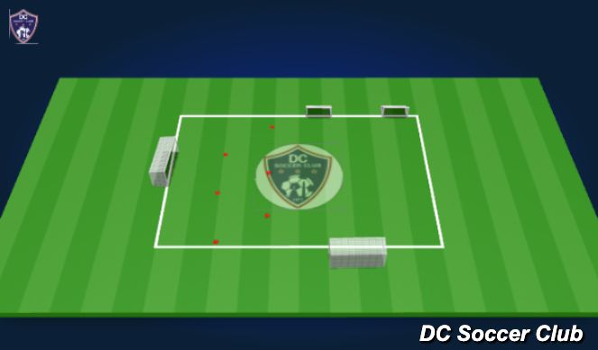 Football/Soccer Session Plan Drill (Colour): Screen 1