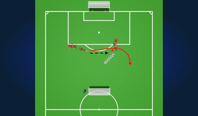 Football/Soccer Session Plan Drill (Colour): Screen 2