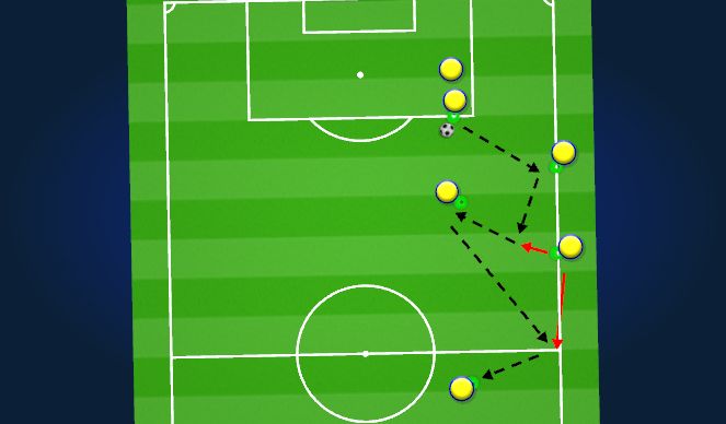Football/Soccer Session Plan Drill (Colour): PP 2