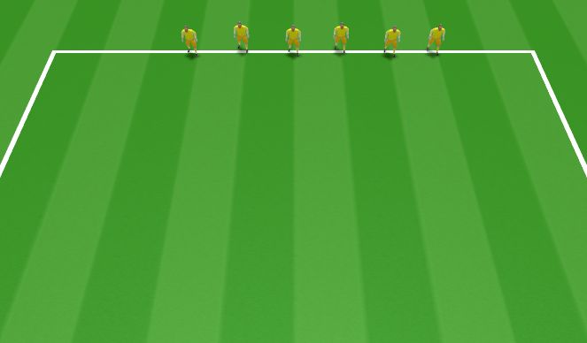 Football/Soccer Session Plan Drill (Colour): Dynamic Warm Up