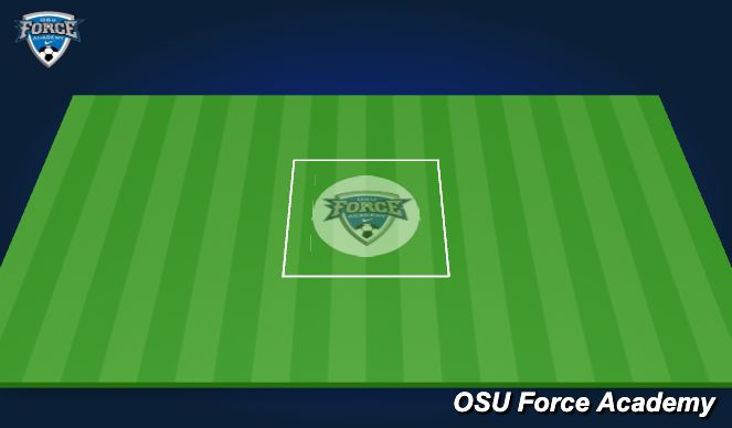 Football/Soccer Session Plan Drill (Colour): Dynamic Warm-Ups