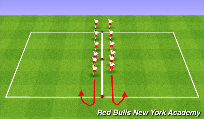 Football/Soccer Session Plan Drill (Colour): Dynamic