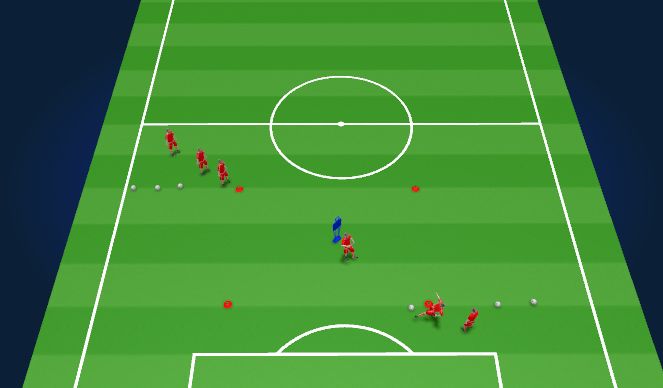 Football/Soccer Session Plan Drill (Colour): Screen 1