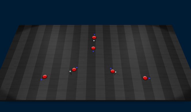 Football/Soccer Session Plan Drill (Colour): Short One Touch Passing