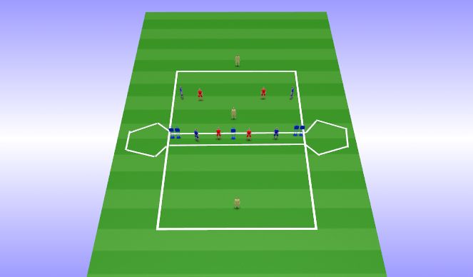 Football/Soccer Session Plan Drill (Colour): Avancemangsmatch