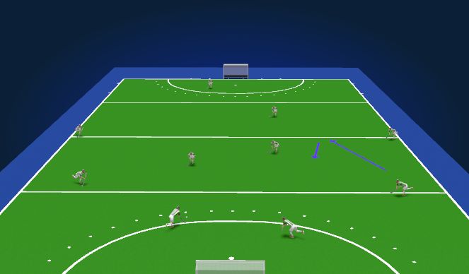 Hockey Session Plan Drill (Colour): bac5