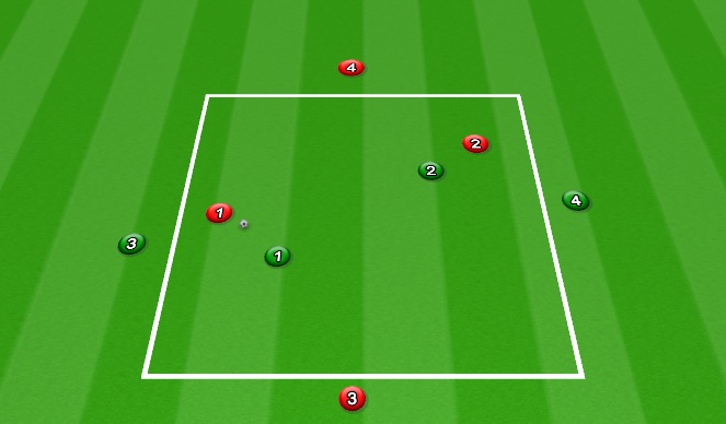 Football/Soccer Session Plan Drill (Colour): Screen 3