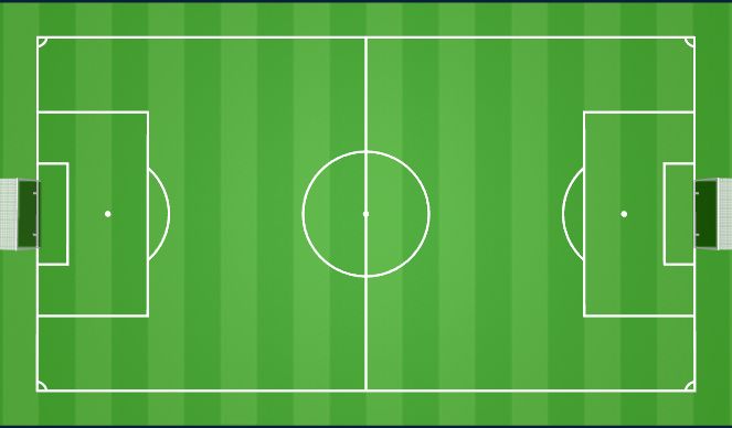 Football/Soccer Session Plan Drill (Colour): Cage
