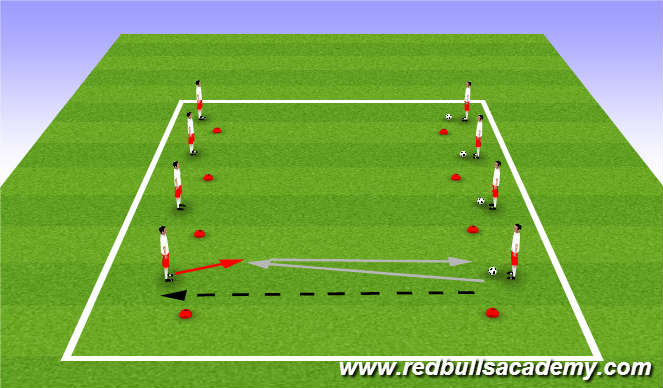 Football/Soccer Session Plan Drill (Colour): Main Theme