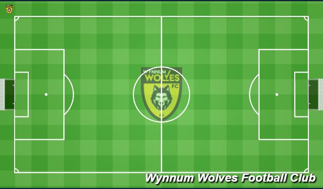 Fútbol Ejercicio del Plan de Sesiones (Color): 10mins free time