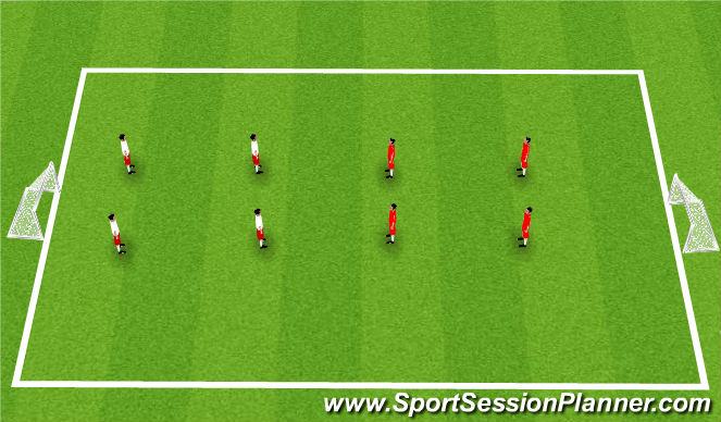 Football/Soccer Session Plan Drill (Colour): Game