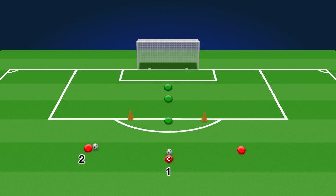 Football/Soccer Session Plan Drill (Colour): Screen 1