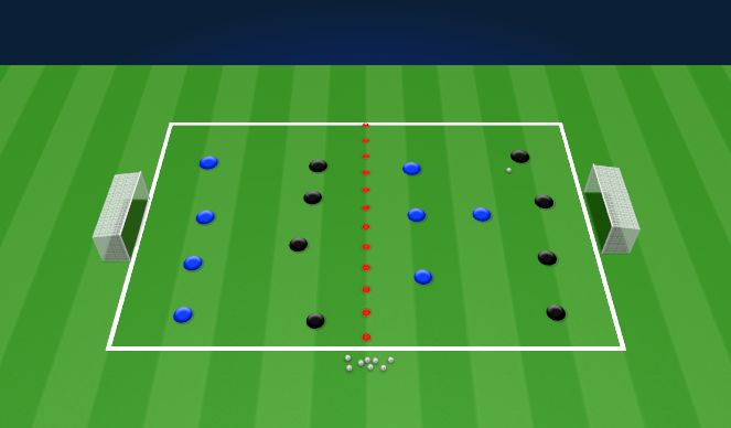 Football/Soccer Session Plan Drill (Colour): Final Game