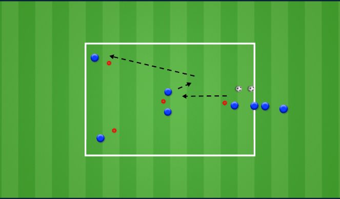 Football/Soccer Session Plan Drill (Colour): Screen 4