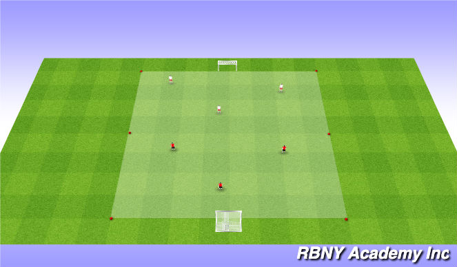Football/Soccer Session Plan Drill (Colour): Match
