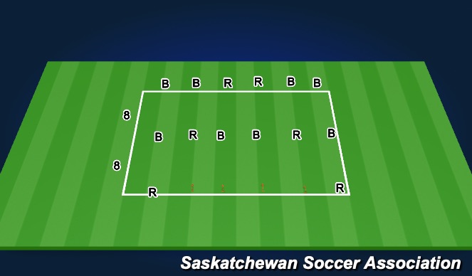 Football/Soccer Session Plan Drill (Colour): Screen 1