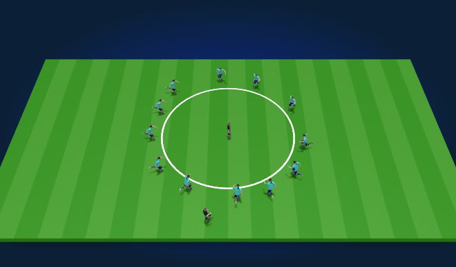 Football/Soccer Session Plan Drill (Colour): Strength Exercises