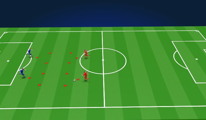 Football/Soccer Session Plan Drill (Colour): Screen 1