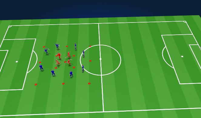 Football/Soccer Session Plan Drill (Colour): Screen 2