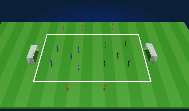 Football/Soccer Session Plan Drill (Colour): Screen 4