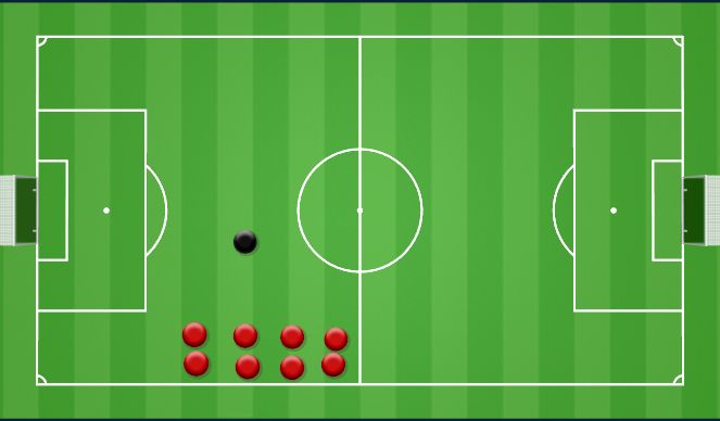 Football/Soccer Session Plan Drill (Colour): Dynamic Warm Up
