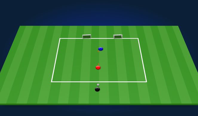 Football/Soccer Session Plan Drill (Colour): Animation 2