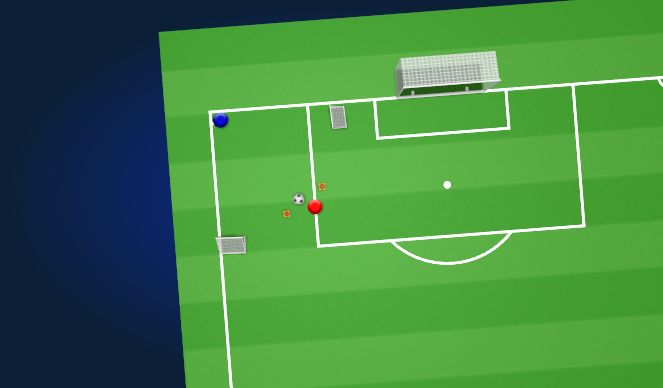 Football/Soccer Session Plan Drill (Colour): Screen 3