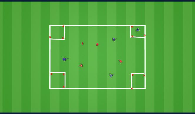 Football/Soccer Session Plan Drill (Colour): Screen 1