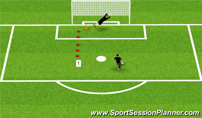 Football/Soccer Session Plan Drill (Colour): Oefening 4