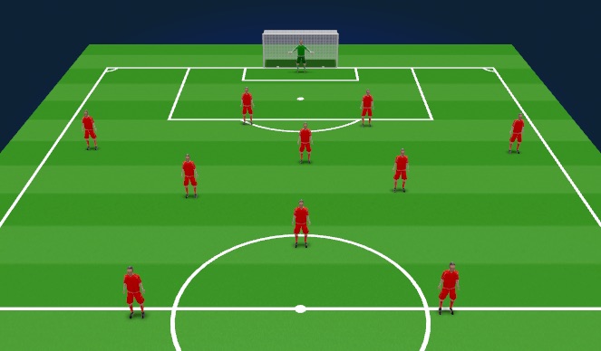 Football/Soccer Session Plan Drill (Colour): Screen 1