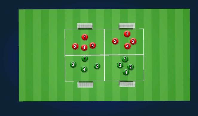 Football/Soccer Session Plan Drill (Colour): Arrival Game