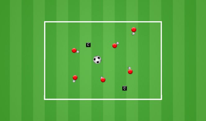 Football/Soccer Session Plan Drill (Colour): Bumperball