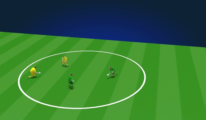 Football/Soccer Session Plan Drill (Colour): Screen 1