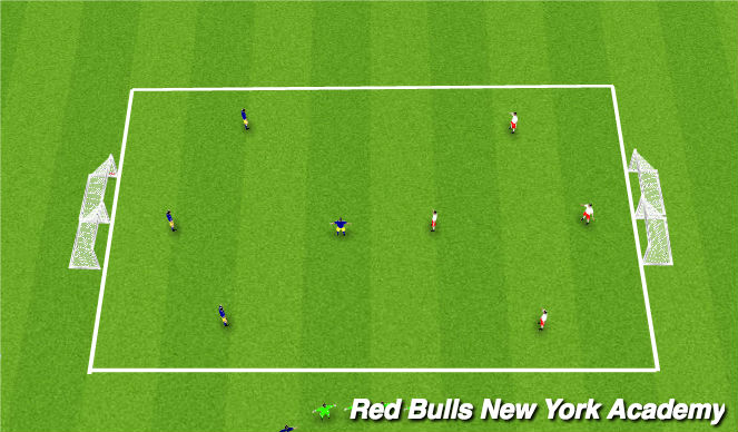 Football/Soccer Session Plan Drill (Colour): Street Soccer Tournament