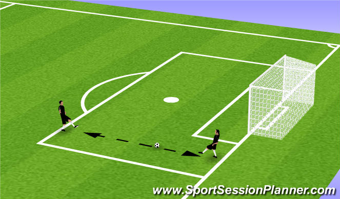 Football/Soccer Session Plan Drill (Colour): Screen 1